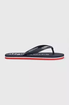 Шлепки Pepe Jeans, темно-синий