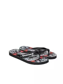 Шлепки Philipp Plein, черный