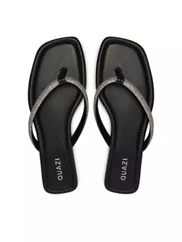 Шлепки Quazi, серебряный