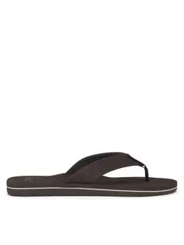 Шлепки Quiksilver, коричневый