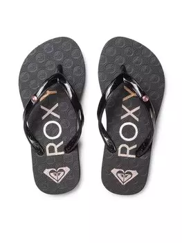 Шлепки Roxy, черный