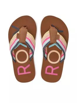 Шлепки Roxy, красочный
