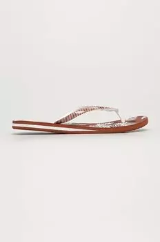 Шлепки Roxy, оранжевый