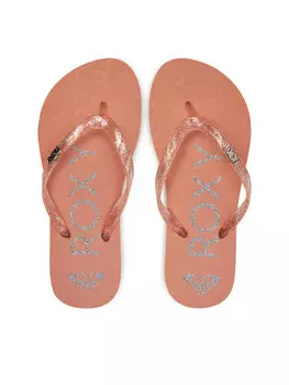 Шлепки Roxy, розовый