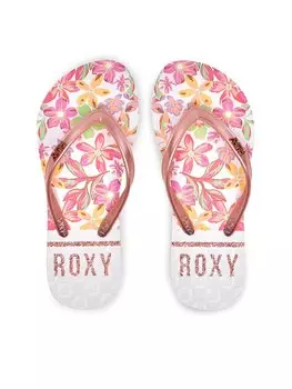 Шлепки Roxy, розовый