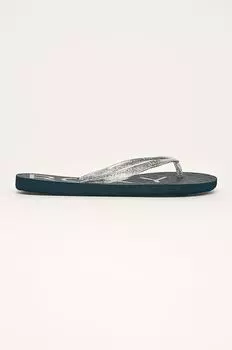Шлепки Roxy, серебро