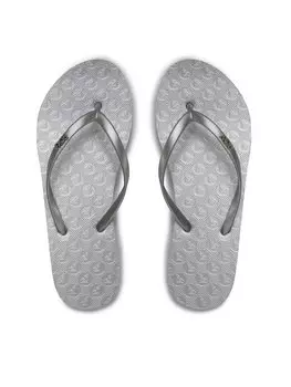 Шлепки Roxy, серебряный