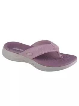 Шлепки Skechers, розовый