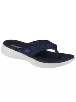 Шлепки Skechers, синий