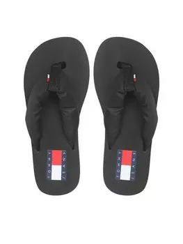 Шлепки Tommy Jeans, черный