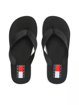 Шлепки Tommy Jeans, черный