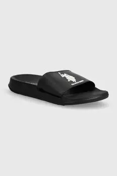 Шлепки U.S. Polo Assn., черный