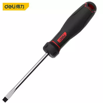 Шлицевая отвертка Deli S2 красная 6x125 мм DL3448 1 шт. Номер продукта: AA2208741