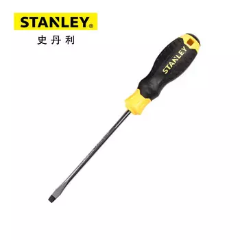 Шлицевая отвертка Stanley серии B с пластиковой ручкой 8x250 мм, тщательная обработка 60-833-23