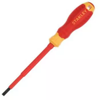 Шлицевая отвертка Stanley VDE 6,5x150 мм STMT60166-23 Корпоративная настройка A