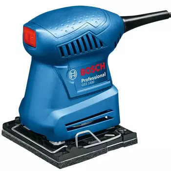 Шлифовальная машина Bosch, плоская наждачная бумага, полировальная машина GSS1400/1400A, профессиональный бытовой электроинструмент