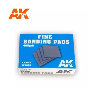 Шлифовальные подушечки - мелкие, зернистость 400, Supplies & Accessories (AK-Interactive)