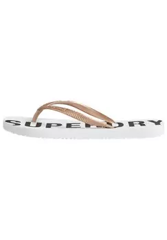 Шлёпанцы ESSENTIAL Superdry, оптический металлик розовый
