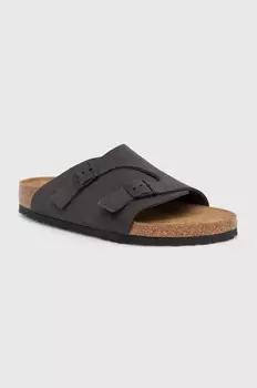 Шлёпанцы Zrich из замши Birkenstock, серый