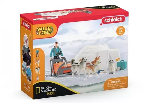 Шляйх, статуэтка, Антарктическая экспедиция, 42624 Schleich