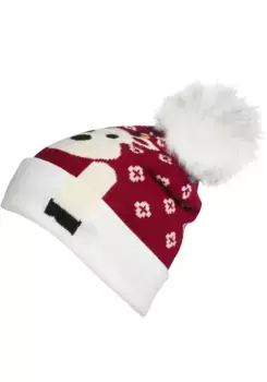 Шляпа Capelli New York с мотивом оленей, цвет Rot-Gemustert