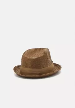 Шляпа Castor Unisex Brixton, темно коричневый