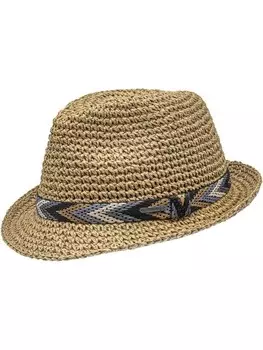 Шляпа Chillouts Headwear, коричневый