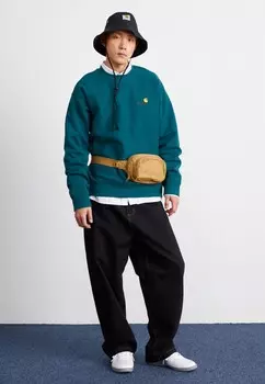 Шляпа CLARTON BUCKET HAT UNISEX Carhartt WIP, черный