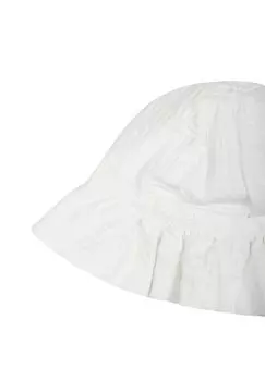 Шляпа Cloche Petit Bateau, белая