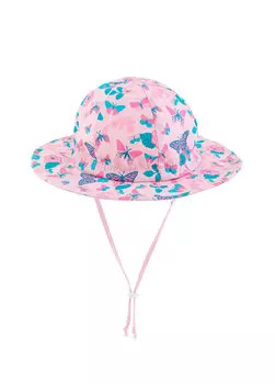 Шляпа для девочки с узором бабочки Stephen Joseph