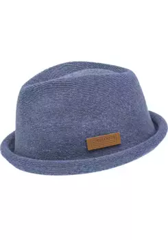 Шляпа дыни Chillouts, шляпа Tocoa со встроенным шнурком, джинсовый