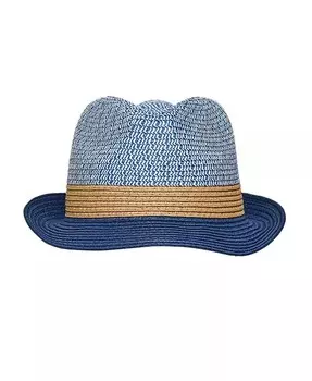 Шляпа-федора для малышей, мальчиков, оттенки синего Snapper Rock, синий