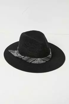 Шляпа-Федора Fatface Fat Face, черный