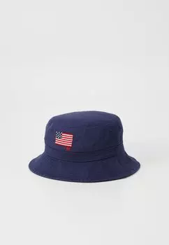 Шляпа FLAG COTTON TWILL BUCKET HAT UNISEX Polo Ralph Lauren, синий