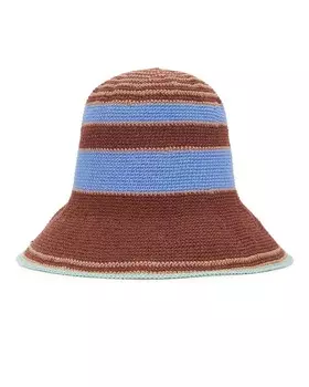 Шляпа Garis Hat Akoia Swim, коричневый/синий