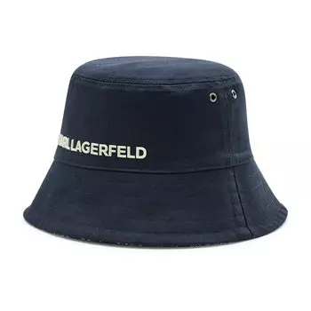 Шляпа KARL LAGERFELD Bucket, темно-синий