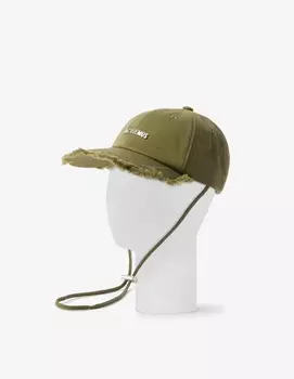 Шляпа La casquette артишо Jacquemus, оливковый