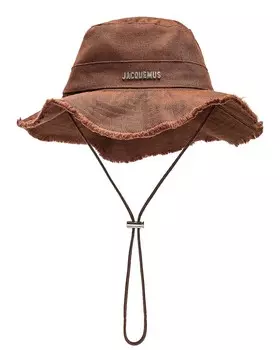 Шляпа Le Bob Artichaut Jacquemus, коричневый