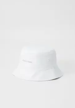 Шляпа MONOLOGO EMBROIDERY BUCKET HAT Calvin Klein Jeans, белый