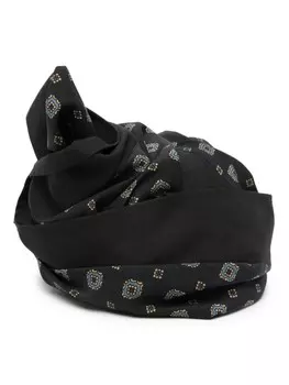 Шляпа Moschino с узлом, черный