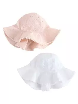 Шляпа Next, цвет Light pink/White