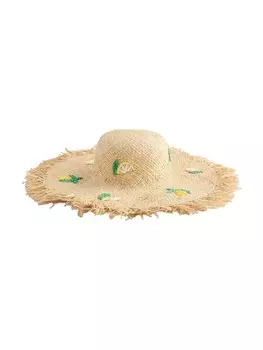 Шляпа Next Frayed Brim Floppy, бежевый