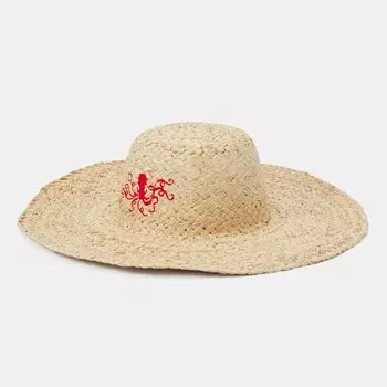 Шляпа Paul Smith Women Octopus Embrdy, бежевый