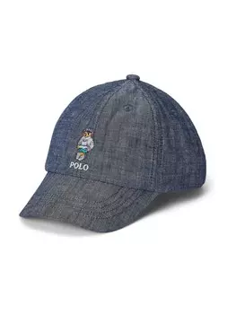 Шляпа Polo Ralph Lauren, цвет Aqua/mottled blue