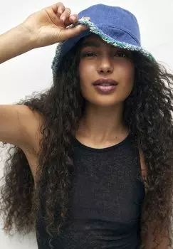 Шляпа PULL&BEAR, синий