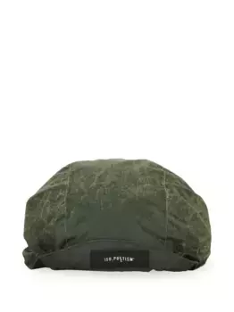 Шляпа с эффектом кракле ISO.POETISM, зеленый