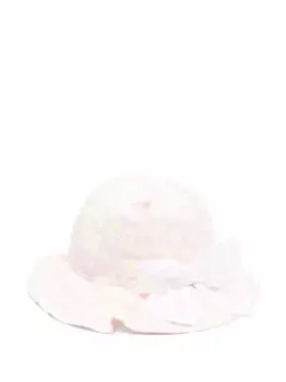 Шляпа с цветочным принтом Il Gufo, розовый