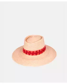 Шляпа с пальмовым соломенным волокном La Mansa, оранжевый