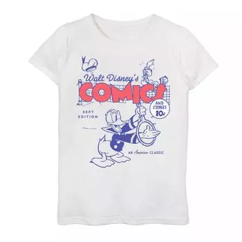 Шляпа с рисунком в стиле ретро-комикса Disney's Donald Duck для девочек 7–16 лет Licensed Character