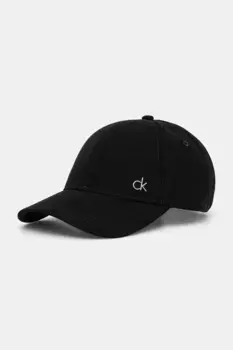 Шляпа с вельветовым козырьком Calvin Klein, черный